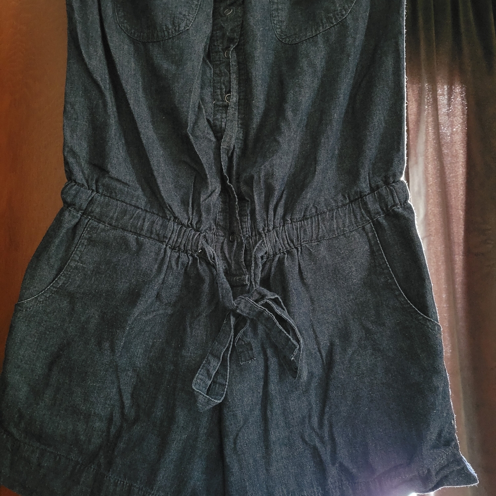 Women's Black Denim Shorts